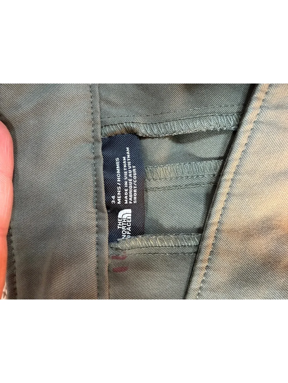 The North Face City Standard Modern Fit Pants Mens 34x32 Green Chino NF0A5A4K
